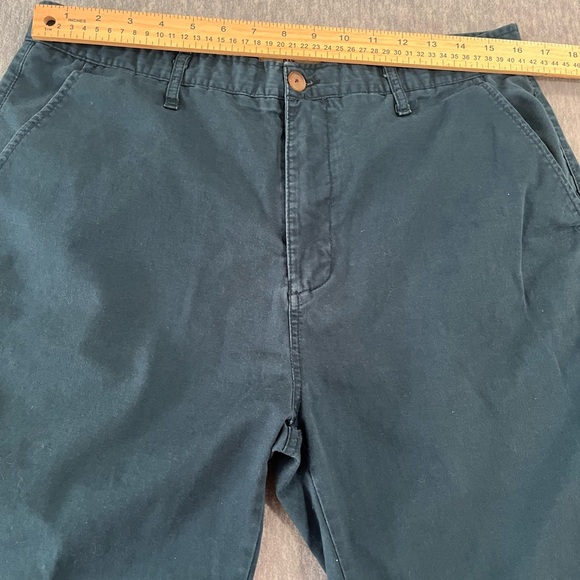 Hudson & Barrow Men's Classic Teal Shorts size 34 - Picture 5 of 5